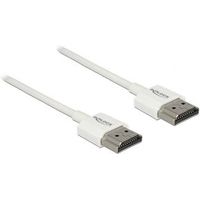 DeLOCK 85122 HDMI kabel 1 m HDMI Type A (Standaard) Wit - thumbnail