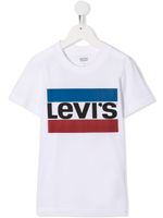 Levi's Kids t-shirt à logo imprimé - Blanc