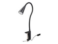 LIVARNO LED-klemlamp Freya (LED-klemspot, Zwart)