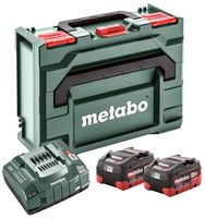 Metabo Basis-set 2 X LiHD 5.5 Ah + Metabox 145 - 685077000