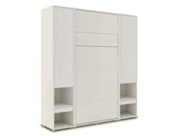 Opklapbed CONCEPTION PRO 90x200 cm kasjmier (verticaal) met kasten Opklapbed CONCEPTION PRO 90x200 cm kasjmier (verticaal) met kasten