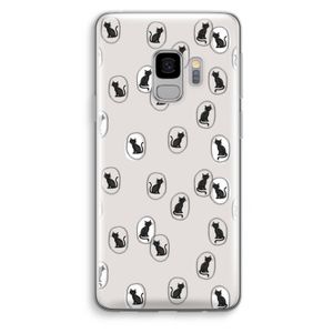 Miauw: Samsung Galaxy S9 Transparant Hoesje