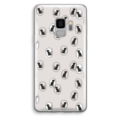 Miauw: Samsung Galaxy S9 Transparant Hoesje