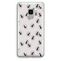 Miauw: Samsung Galaxy S9 Transparant Hoesje