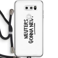 Neuters: LG V30 Transparant Hoesje met koord