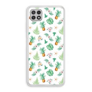 Ananas bladeren: Samsung Galaxy A22 4G Transparant Hoesje