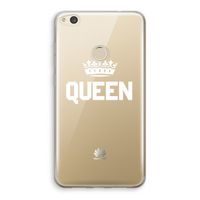 Queen zwart: Huawei Ascend P8 Lite (2017) Transparant Hoesje