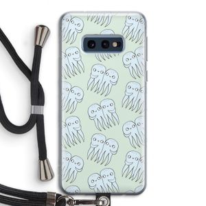 Octopussen: Samsung Galaxy S10e Transparant Hoesje met koord