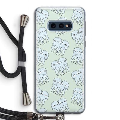 Octopussen: Samsung Galaxy S10e Transparant Hoesje met koord