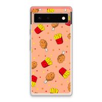 Chicken 'n Fries: Google Pixel 6 Transparant Hoesje