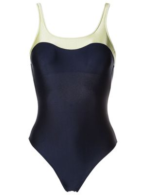 Lygia & Nanny maillot de bain Oceanic à design bicolore - Bleu