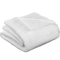 Sneeuwdeken/sneeuwtapijt - wit - glitter - 100 x 100 cm - polyester Sneeuwdeken/sneeuwtapijt - wit - glitter - 100 x 100 cm - polyester