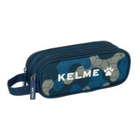 Pennenetui met 2 vakken Kelme Epic Marineblauw 21 x 8 x 6 cm