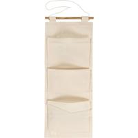 Creativ Company Hangende organiser, h: 75 cm, b: 30 cm, 145 gr, licht naturel, 1 stuk