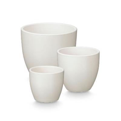Pottenset Ibergarden Wit Klei Ø 14 cm Ø 22 cm Ø 17 cm 3 Onderdelen