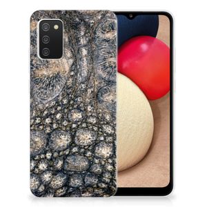 Samsung Galaxy A02s TPU Hoesje Krokodillenprint