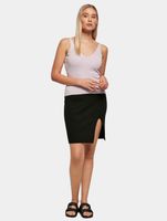 Urban Classics / top Ladies Rib Knit in paars