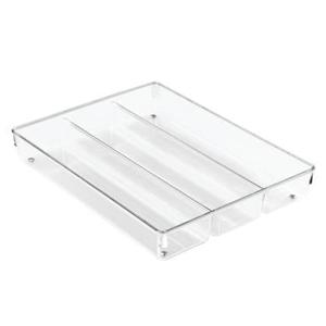 iDesign - Lade Organizer, 3 Vakken, 26.7 x 34.8 x 5.1 cm, Kunststof, T