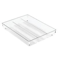 iDesign - Lade Organizer, 3 Vakken, 26.7 x 34.8 x 5.1 cm, Kunststof, T