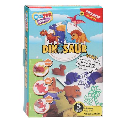 Paulinda Maak je eigen dieren krijtjes - dino&apos;s