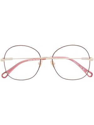Chloé Eyewear lunettes de vue à monture ronde - Rose