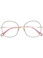Chloé Eyewear lunettes de vue à monture ronde - Rose
