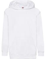 Fruit Of The Loom F421NK Kids´ Classic Hooded Sweat - White - 128 - thumbnail