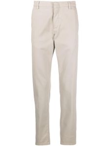 Eleventy pantalon chino en coton à taille basse - Tons neutres