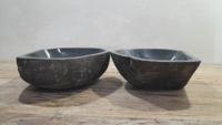 Wasbakken riviersteen set RS250307AB, 37x36x15 cm