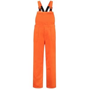 Grote maat oranje tuinbroek voor dames en heren 5XL (50/62)  -