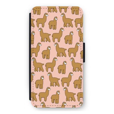 Alpacas: iPhone 11 Pro Max Flip Hoesje