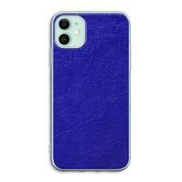 Majorelle Blue: iPhone 11 Transparant Hoesje