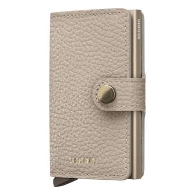 SECRID Miniwallet Beige - Pasjeshouder dames