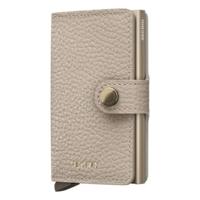 SECRID Miniwallet Beige - Pasjeshouder dames