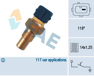 FAE Temperatuurschakelaar 35290