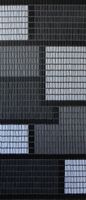 Sunarts kant en klaar vliegengordijn 100 x 232 Combiblok zilver/wit/antraciet/zwart model 071
