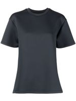 Cynthia Rowley t-shirt à épaules tombantes - Noir