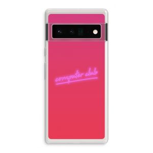 Vice Glow: Google Pixel 6 Pro Transparant Hoesje