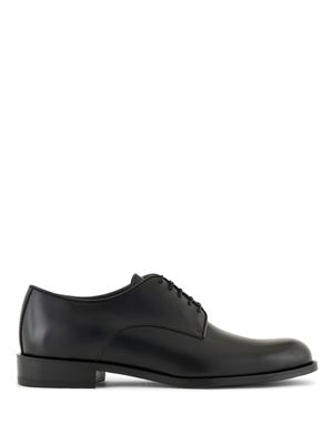 Giorgio Armani derbies en cuir - Noir