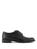 Giorgio Armani derbies en cuir - Noir