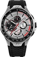 Horlogeband Jacques Lemans F5016 Carbon Zwart 20mm