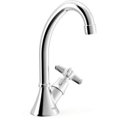 Fonteinkraan Tres Classic | Opbouw | Koudwater kraan | Standaard model | Vintage | Chroom
