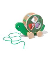 HEMA Trekdier schildpad met geluid 22x15.5x10cm hout