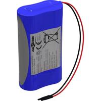 Ansmann 2S1P Accupack Aantal cellen: 2 Batterijgrootte: 18650 Kabel Li-ion 7.2 V 3500 mAh