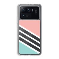 Strepen pastel: Xiaomi Mi 11 Ultra Transparant Hoesje
