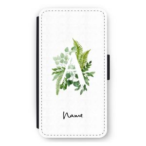 Green Brush: iPhone 12 mini Flip Hoesje