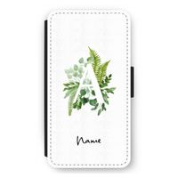Green Brush: iPhone 12 mini Flip Hoesje