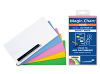Legamaster Magic-Chart notes 10x20cm assorti 500st - thumbnail