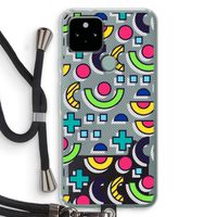 8-bit N°6: Pixel 5 Transparant Hoesje met koord