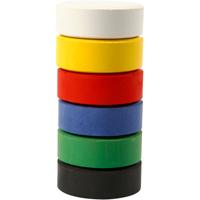 Creativ Company Navulblokken waterverf premium - primaire kleuren, 6st.